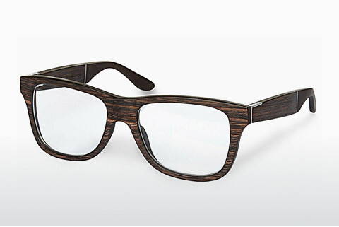 Óculos de design Wood Fellas Prinzregenten (10900 ebony)
