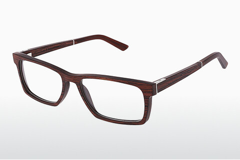 Óculos de design Wood Fellas Maximilian (10901 ebony)