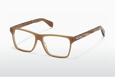 Óculos de design Wood Fellas Waldau (10941 zebrano)