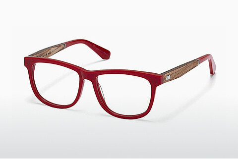 Óculos de design Wood Fellas Seehof (10953 zebrano)