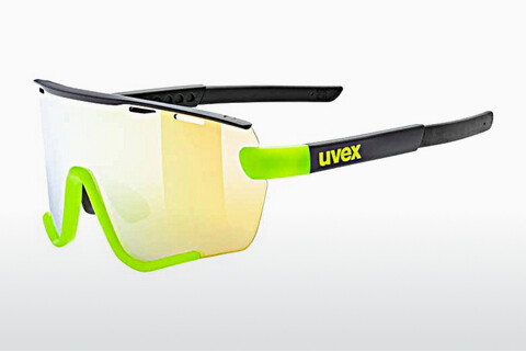 Óculos de marca UVEX SPORTS sportstyle 236 black yellow matt