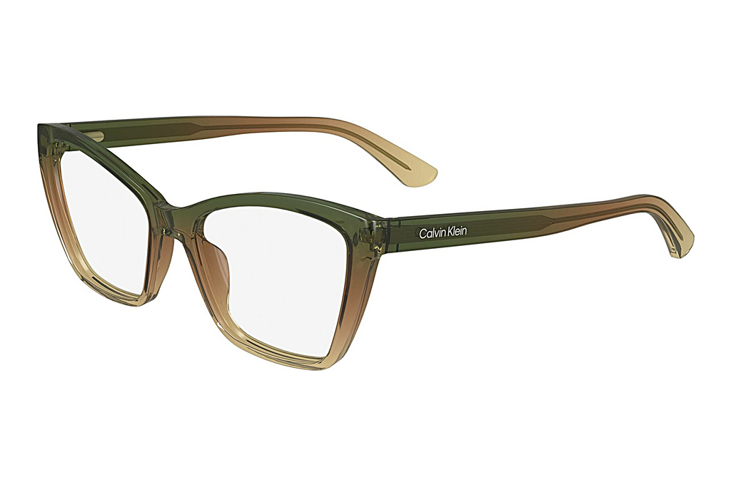 Calvin Klein   CK24523 343 GREEN KHAKI/BROWN