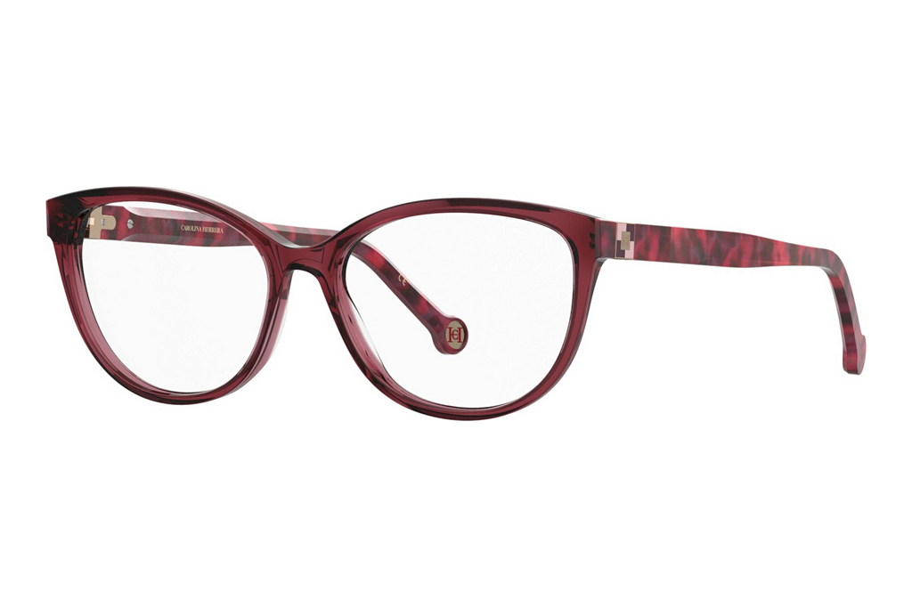 Carolina Herrera   HER 0240 82U BURGUNDY RED HAVANA