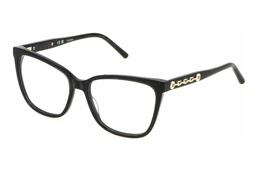 Escada   VESE79 0981 BLACK W/WHITE TEMPLE