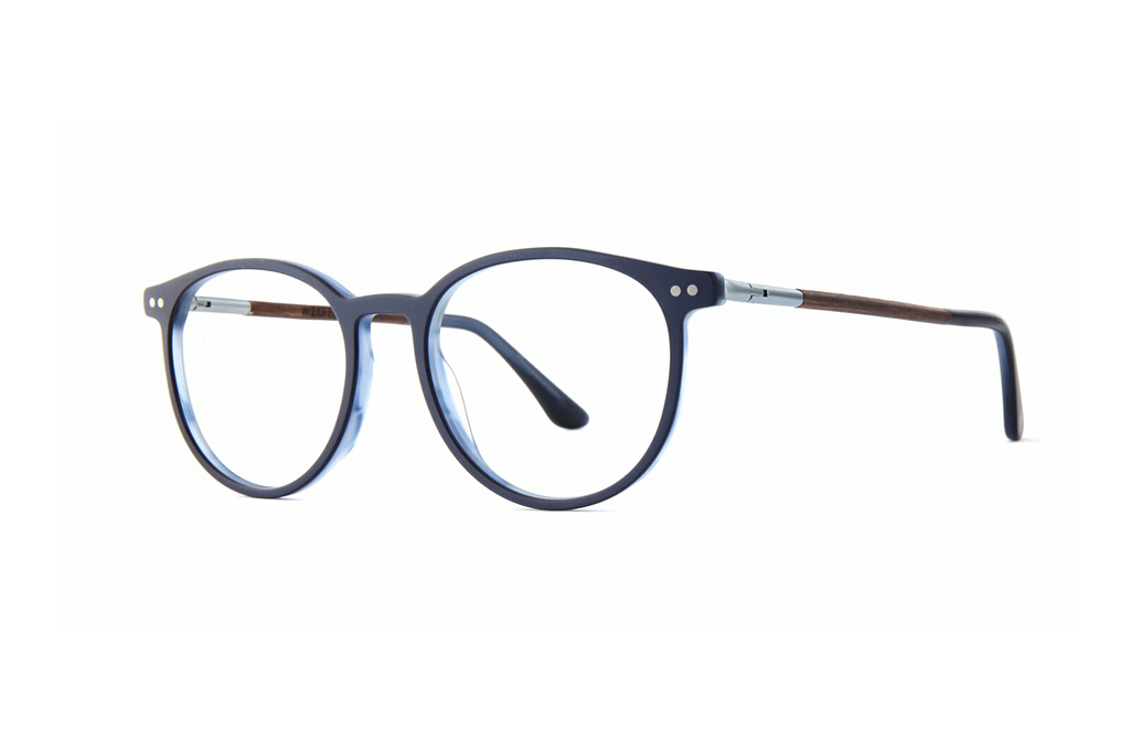 Wood Fellas   11037 macassar/blue blue