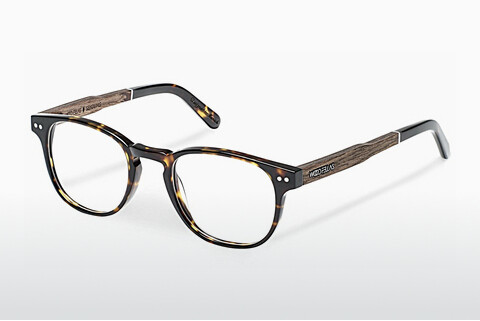 Óculos de design Wood Fellas Sendling (10931 walnut/havana)