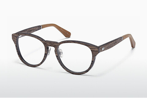 Óculos de design Wood Fellas Wernstein (10938 walnut)