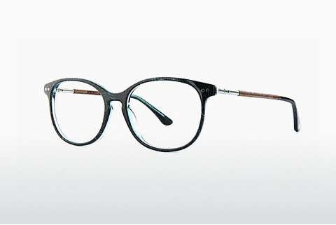 Óculos de design Wood Fellas Prospect (11038 macassar/blue)