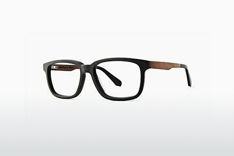 Óculos de design Wood Fellas Reflect (11039 curled/black)