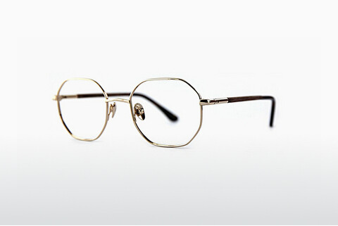 Óculos de design Wood Fellas flex (11051 macassar/gold)