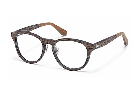 Óculos de design Wood Fellas Wernstein (10938 walnut)