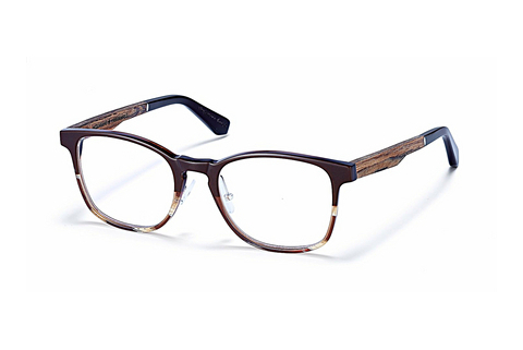 Óculos de design Wood Fellas Friedenfels (10975 walnut)