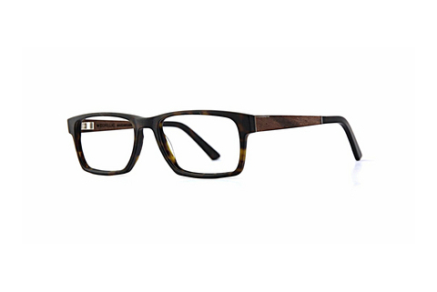 Óculos de design Wood Fellas Maximilian (10999 curled/havana matte)