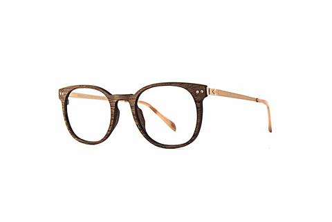 Óculos de design Wood Fellas 11029 walnut