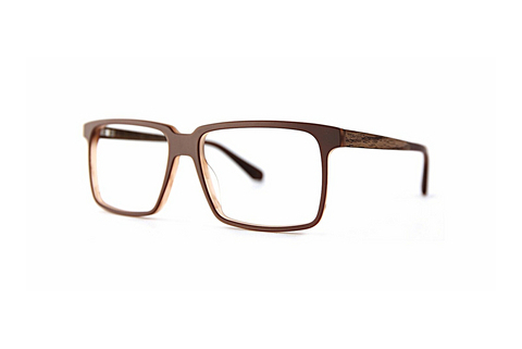 Óculos de design Wood Fellas Next (11043 brown/flow)