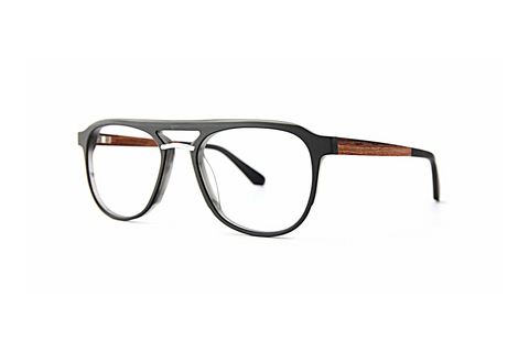 Óculos de design Wood Fellas Flux (11044 grey/flow)