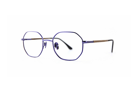 Óculos de design Wood Fellas flex (11051 walnut/lavendar)