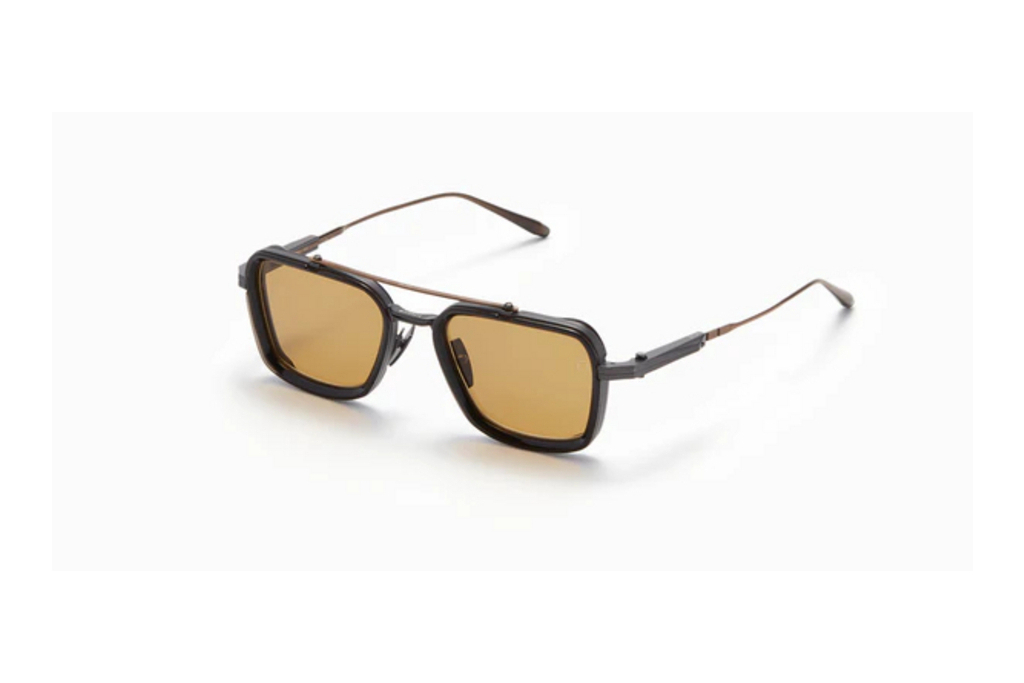 Akoni Eyewear   AKS-507 E Senape - ARBlack Iron - Brushed Bronze - Black Crystal w/ Senape - AR