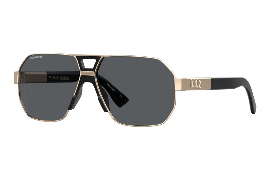 Dsquared2   D2 0028/S RHL/IR GOLD BLACK_