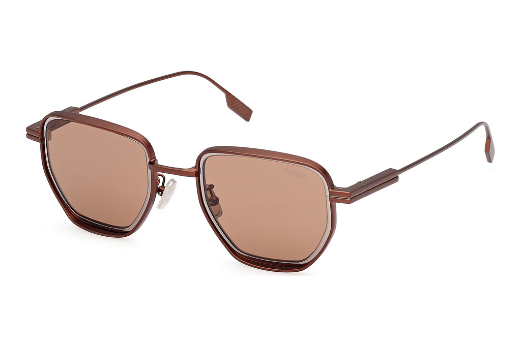 Ermenegildo Zegna   EZ0256 38E braunMatt Dunkel Bronze