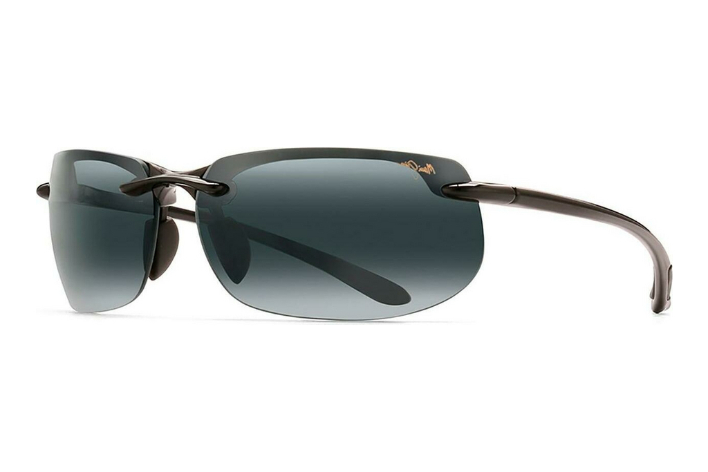 Maui Jim   Banyans 412N-02 Neutral GreyGloss Black