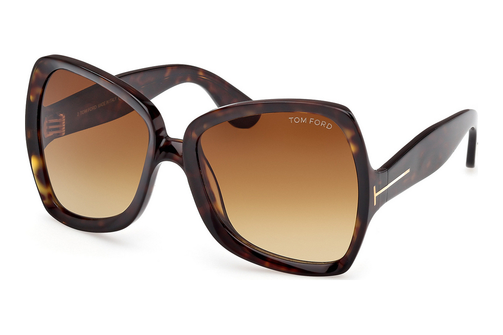 Tom Ford   FT1222 52F braun verlaufendDunkel Havanna