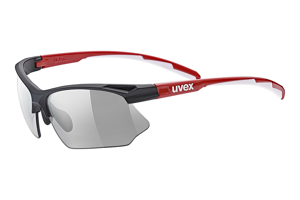 UVEX SPORTS   sportstyle 802 V black red white smokeblack red white