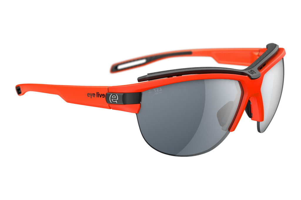 evil eye   E043 2500 blackneon orange matt/LST grey sil.