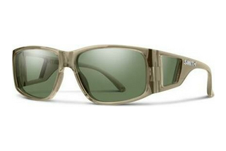 Smith MONROE PEAK 63M/L7 GREEN POLARIZED HIGH CONTRASTKRISTALL