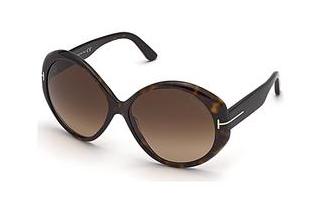 Tom Ford FT0848 52F braun verlaufend52F - havanna dunkel / braun verlaufend