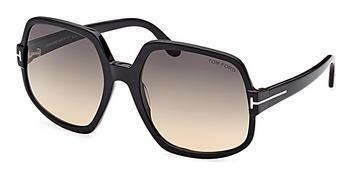 Tom Ford FT0992 01B gradient smoke01B - schwarz glanz / grau verlaufend