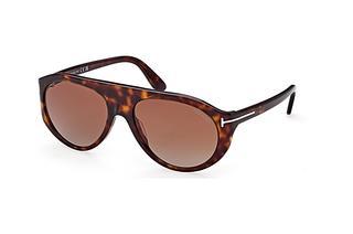 Tom Ford FT1001 52F 52F - havanna dunkel / braun verlaufend