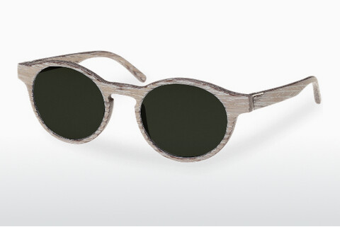 Óculos de marca Wood Fellas Flaucher (10754 chalk oak/green)