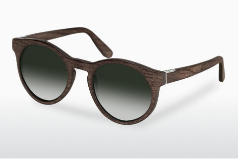 Óculos de marca Wood Fellas Au (10756 black oak/green)