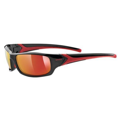 Óculos de marca UVEX SPORTS sportstyle 211 black-red