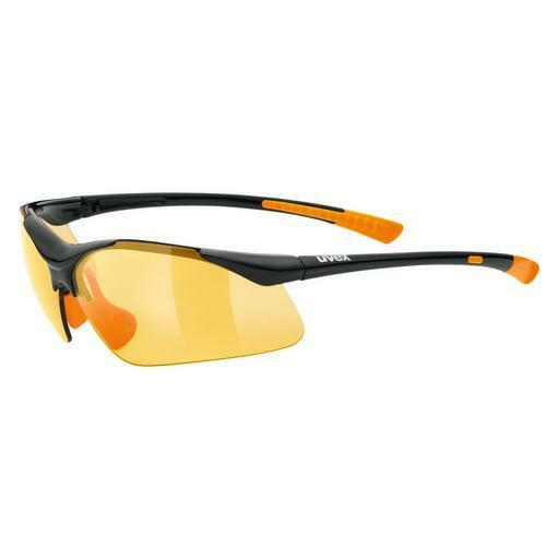 Óculos de marca UVEX SPORTS sportstyle 223 black-orange