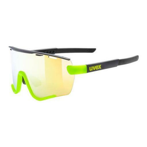 Óculos de marca UVEX SPORTS sportstyle 236 black yellow matt