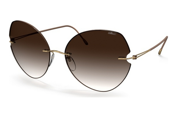 Óculos de marca Silhouette Rimless Shades (8182 7530)