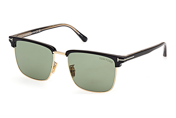 Óculos de marca Tom Ford Hudson-02 (FT0997-H 01N)